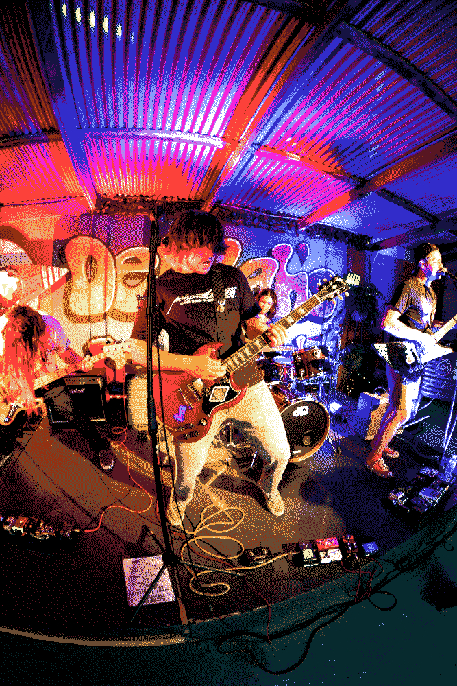 Hot Spit performing live in Austin